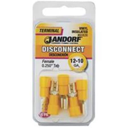 Jandorf Term Disc F Vinyl Insul .25Tab 60826 3400223